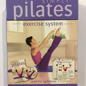“Simply Pilates” Exercise Ststem with DVD & Cards
